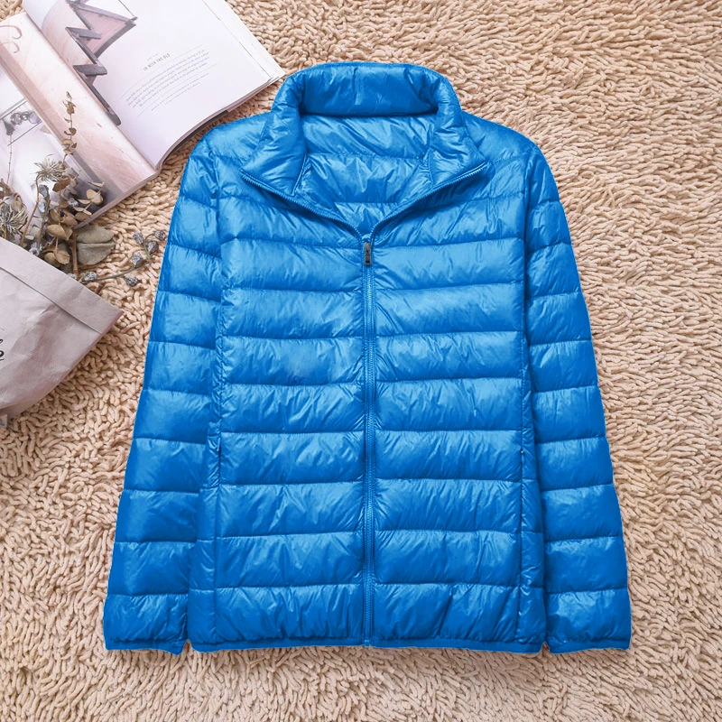 

Women Jacket Plus Size 5XL 6XL 7XL 8XL 2023 New Spring Autumn Female Ultra Lightweight Packable Hooded Down Cotton Coats Parkas