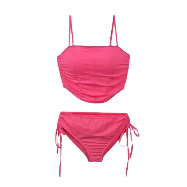 Летний женский купальник комплект из 2 предметов 2023 женские комплекты бикини