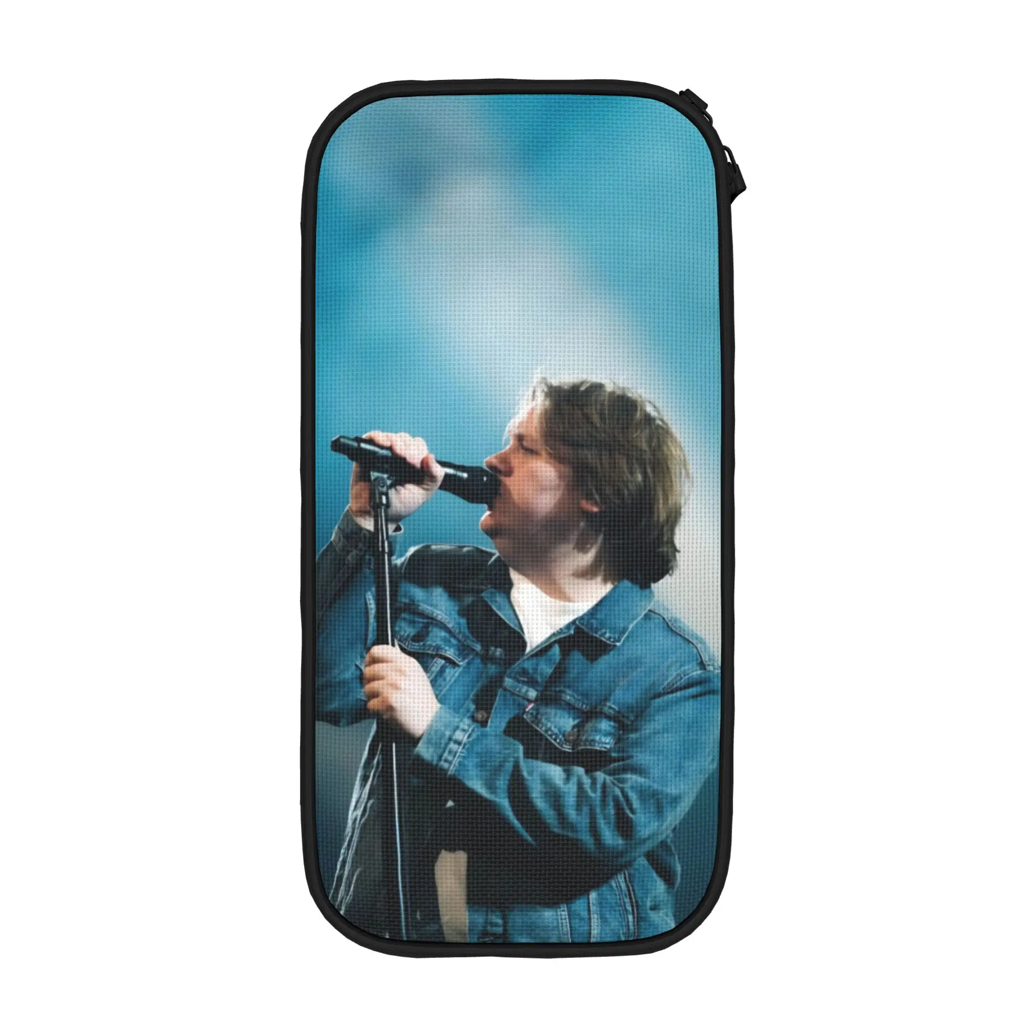 Фото Большой пенал Lewis Capaldi Tour 2026 Merch, двухслойный пенал для карандашей, косметичка для девочек, подарок на день рождения №3