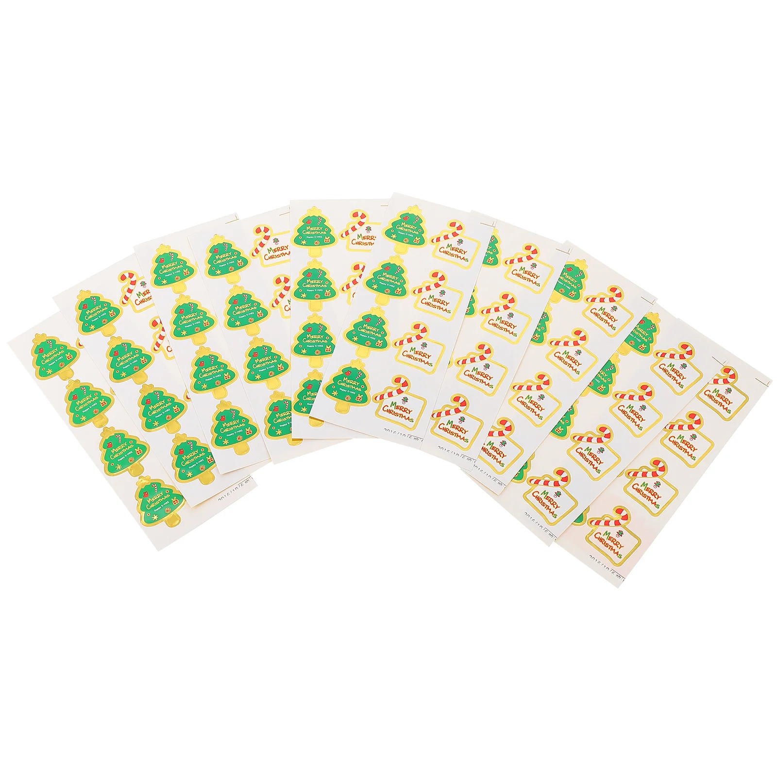 

Christmas Sticker Label Gift Stickers Name Suitcase Labels Gifts Favors Party Self Present Adhesive Tag Baking Wrapping Tags