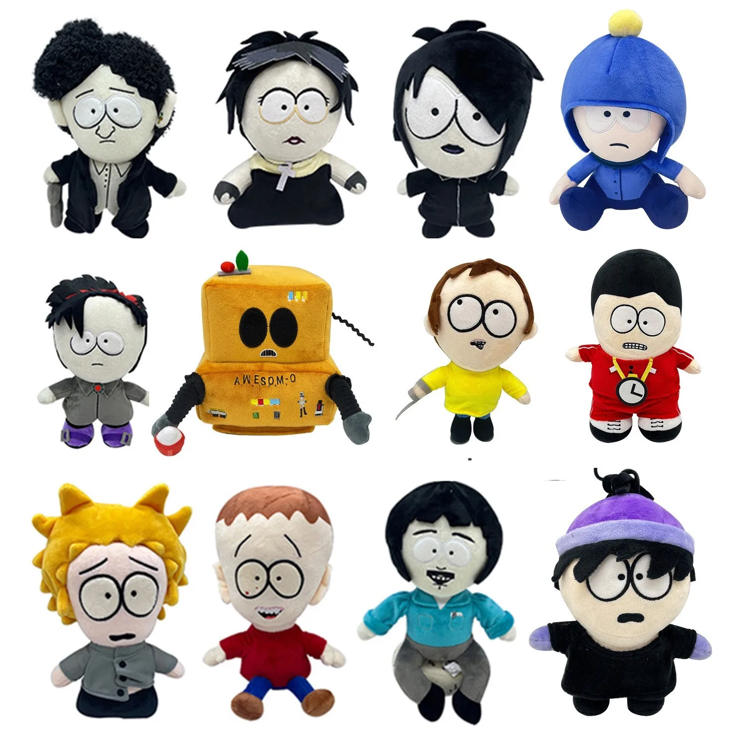 

1/6pcs Southed North Parks Plush Toys Soft Cotton Stuffed Plush Doll Toy Stuffed Ornaments Gift Anime Cartoon Fans Children