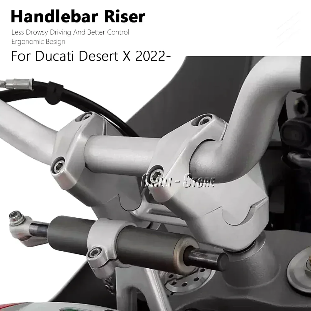 1 пара алюминиевые зажимы для мотоциклов Ducati Desert X DESERT TX 2022 2023