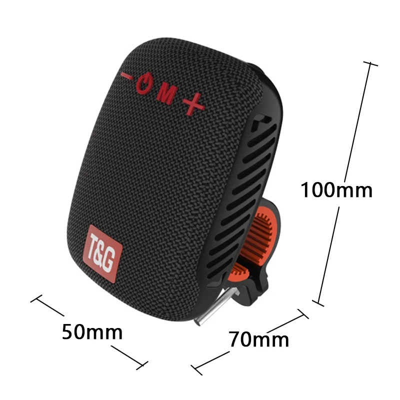 TG392 Outdoor Bicycle Bluetooth Speaker TWS Portable Wireless Sound Box Built-in Mic Hands-free Call IPX5 Waterproof Subwoofer images - 6