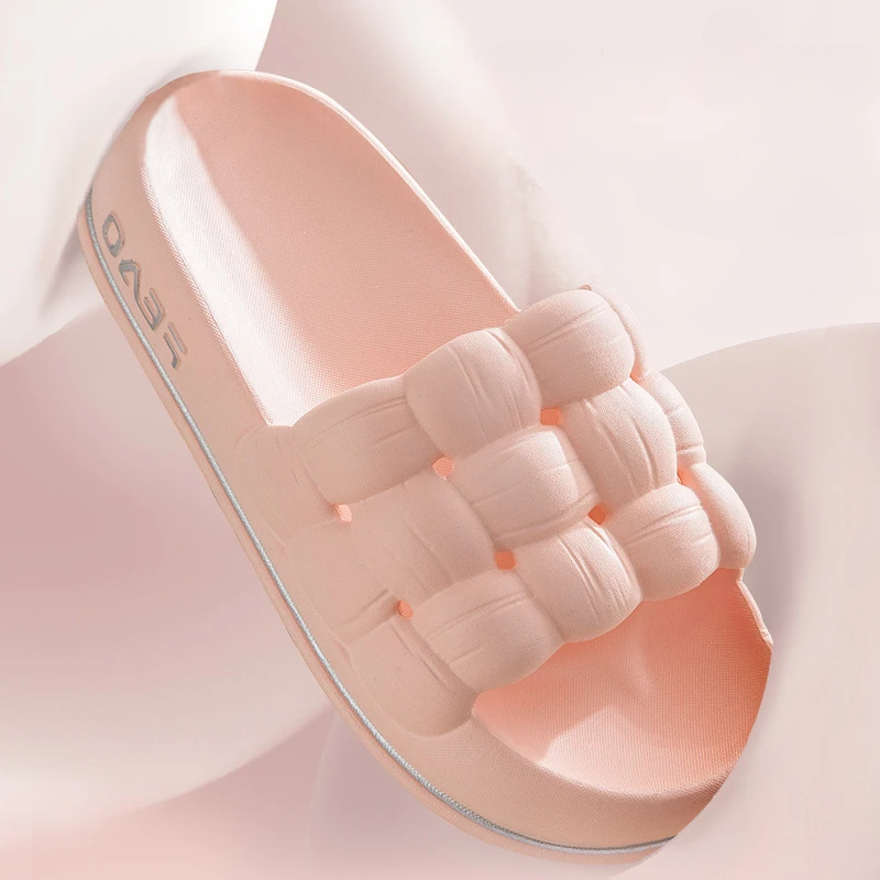 3.5CM Thick Bottom EVA Couple Slippers Outer Wear Beach Ins Style Cool Slippers Female Summer Unisex Increase Height