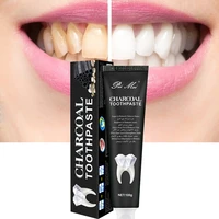 charcoal toothpaste effectively whiten teeth remove plaque tartar prevent cavities oral care clean mouth prevent bad breath 100g
