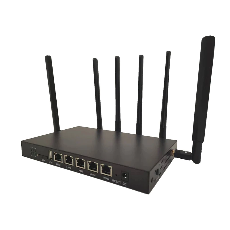 1200Mbps Wireless Dual Band Lte Router 5g Chipset MT7621A WAN/LAN Port 4g Lte Wireless Router PCIE M.2 Slot Openwrt Firmware