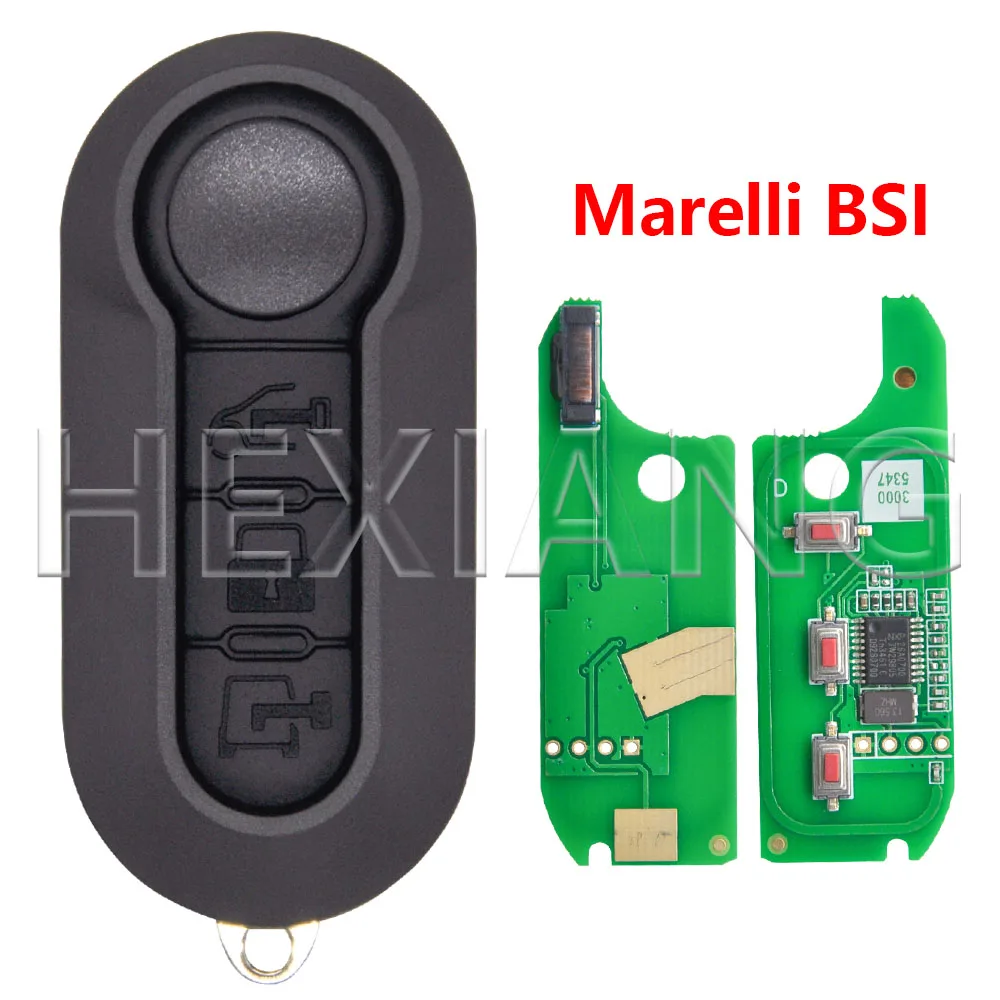 

HE Delphi/Marelli ID46 PCF7946 Автомобильный дистанционный ключ для Fiat Punto Doblo Qubo Grande Bravo/Ducato 500L Peugeot Boxer Citroen Jumper