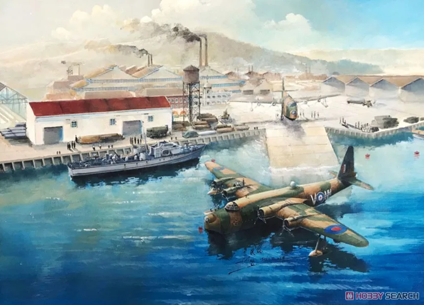 Flyhawk FH1161 1/700 Королевский флот морской самолет Dockside базовый набор моделей