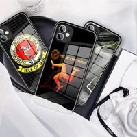 MOTO ISLE MAN Phone Case Glass For iPhone Pro Max Mini Pro MAX Plus Pro12mini phone covers