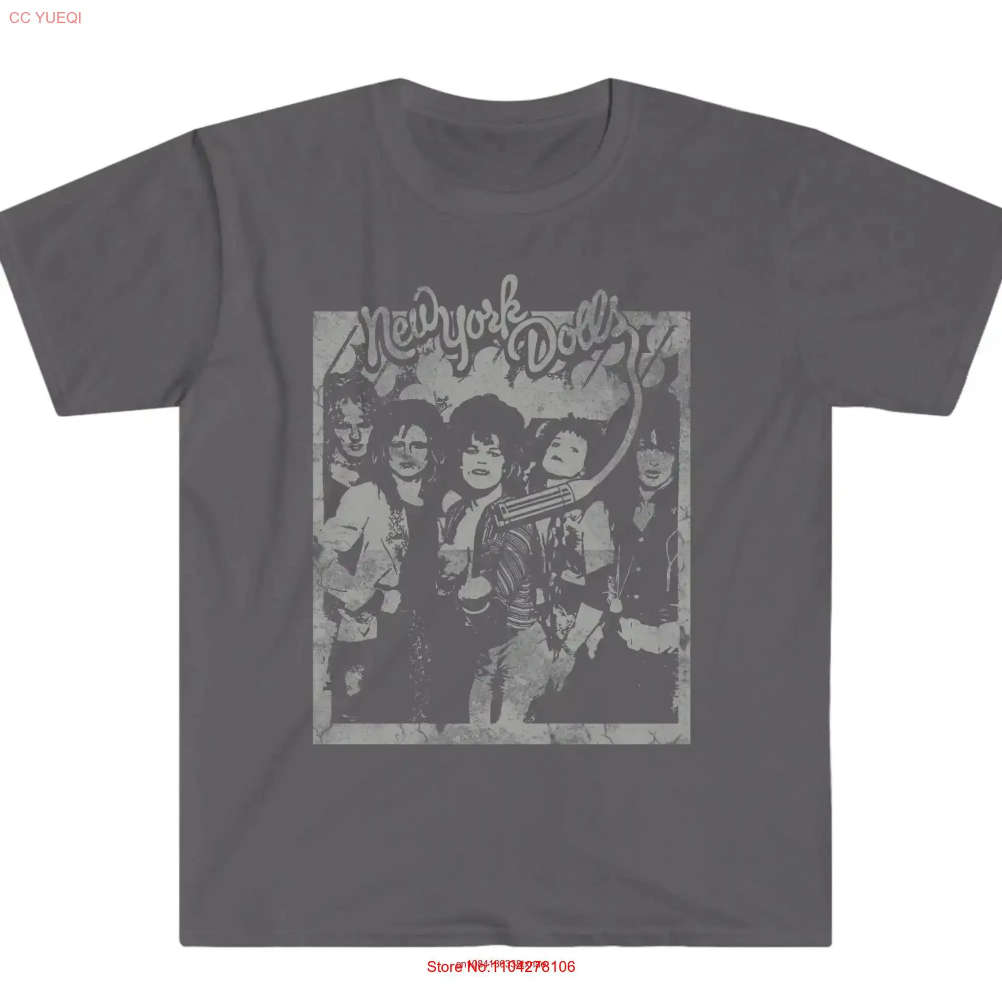 New York Dolls Vintage Syle Softstyle T Shirt long or short sleeves