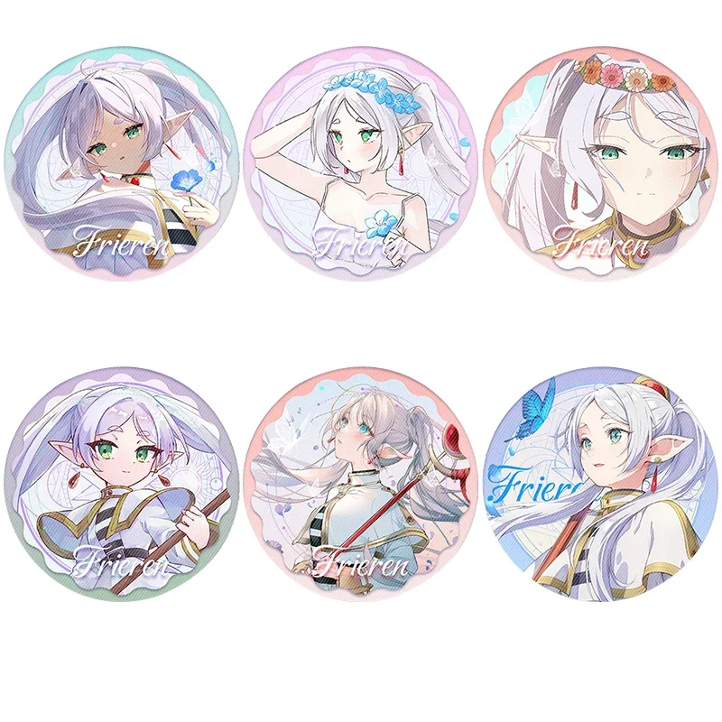 Аниме фриэрен на похоронах Брошь булавка Милая фриэрена значок-Украшение