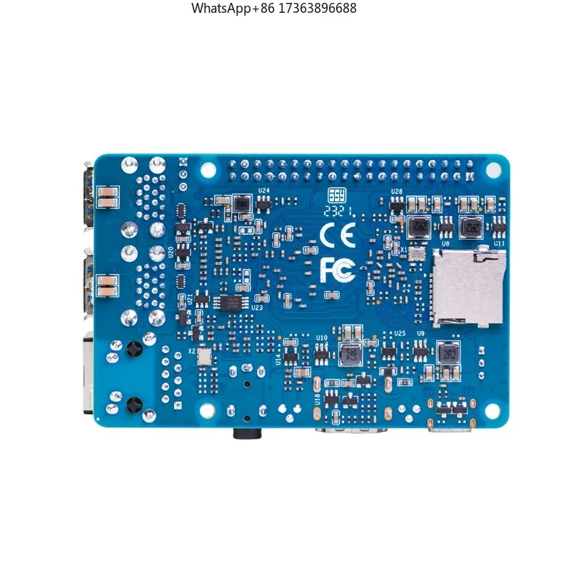 Фото Плата для разработки на базе Banana Pi BPI-M5 с четырехъядерным процессором Amlogic S905X3, открытый исходный код, Aismartlink №3