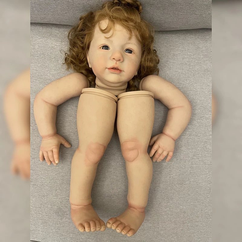 

Artist Team Painted 30inch Already Painted Kit Reborn Baby Vito with Hand-Rooted Hair Lifelike Toy for Children