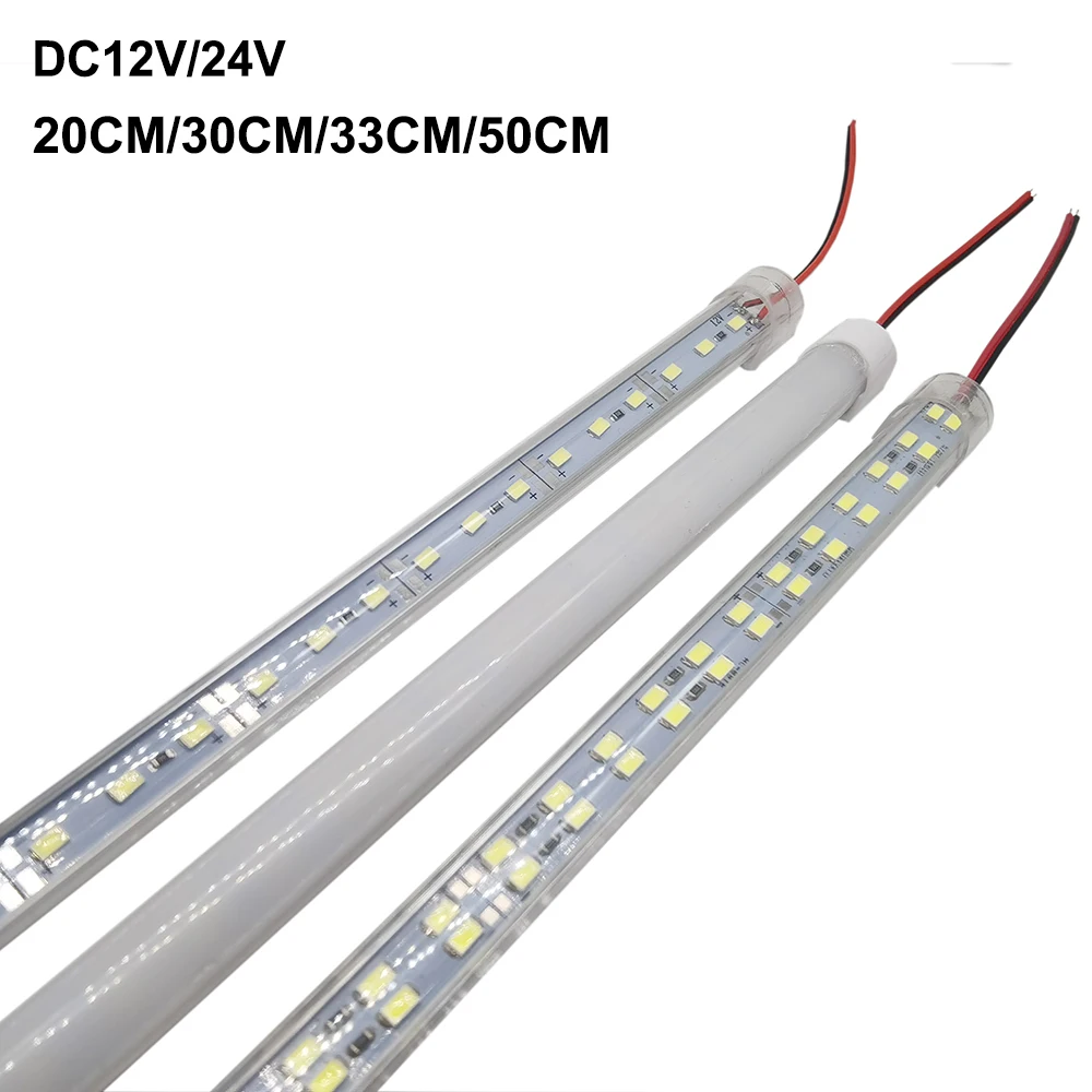 5 шт./лот 20 см/30 см/33 см/50 см SMD 5630 12 В 24 Светодиодная лента для кухонного шкафа