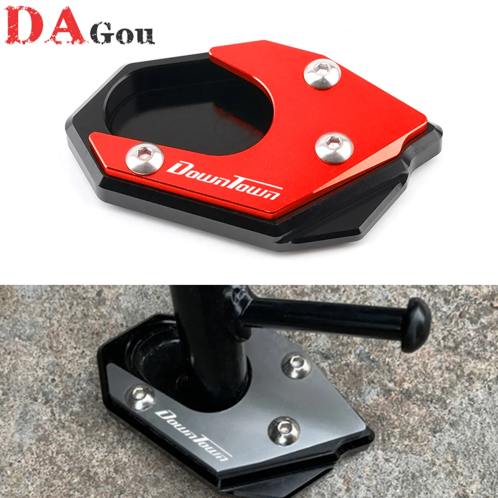 

С логотипом вниз город мотоцикл Выдвижная подставка удлинитель подставка стенд увеличитель для KYMCO центр 350 300i 125/200/350 2019-2021