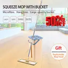 Швабра с вращающимся ведром, приборы для чистки пола для дома и кухни, волшебные головки из микрофибры, бытовые барные полотенца, инструмент