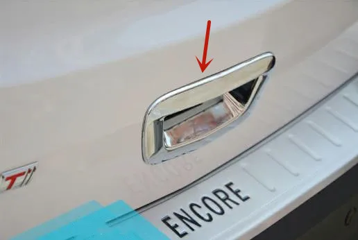 

Хромированный чехол из АБС-пластика для задней двери для Buick Encore 2013-2018, дверная ручка багажника, декоративный чехол, защита от царапин, автом...