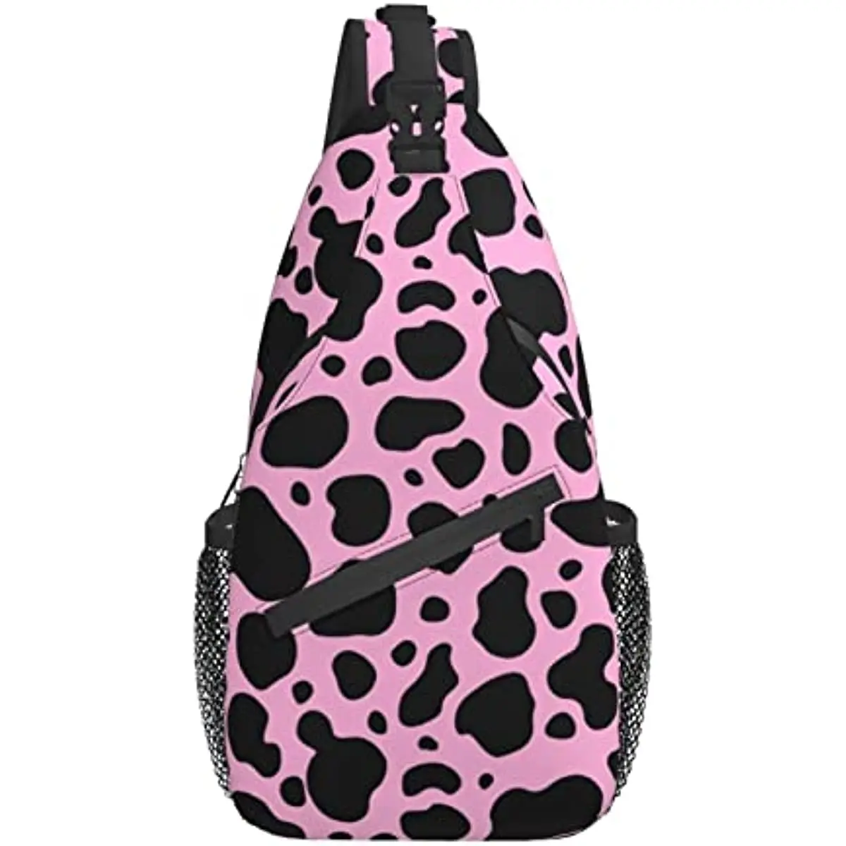 

Cow Print Sling Bag Crossbody Backpack Hiking Travel Daypack Chest Bag Lightweight Shoulder Bag For Women Men