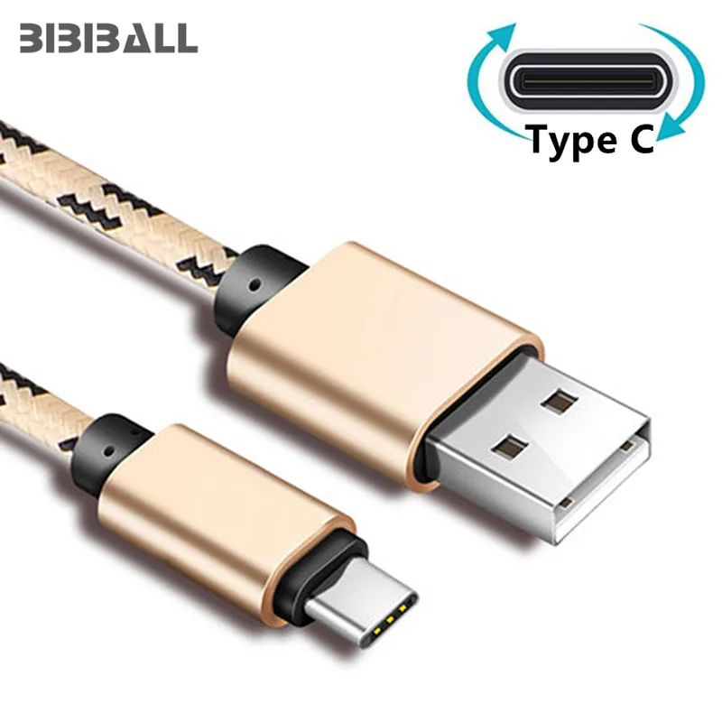 20cm 2m 3m TYPE C Data USB Charger Cable for Xiaomi mi 9 A2 A1 mix 2S huawei p20 lite pro Nylon Fast Charging Origin Long Wire