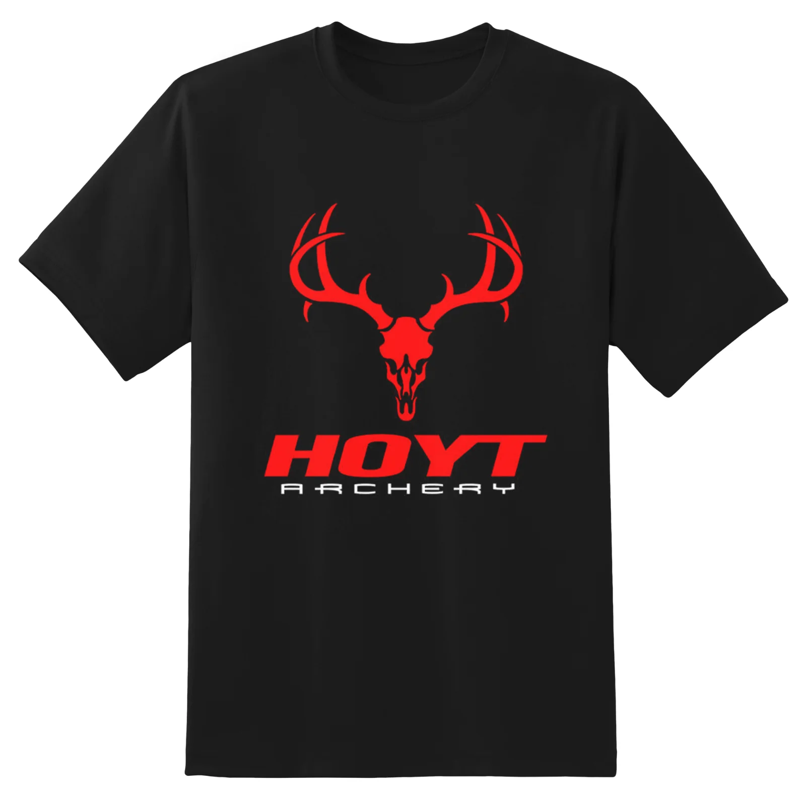 

Hoyt Archery Bow Logo Symbol Men's Black T-Shirt Size S to 3XL