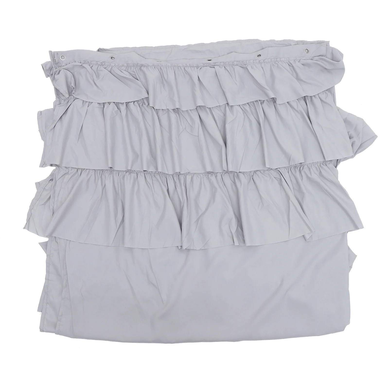 

1 Set of Plain Bath Curtain Thickened Waterproof Shower Curtain Waterproof Curtain