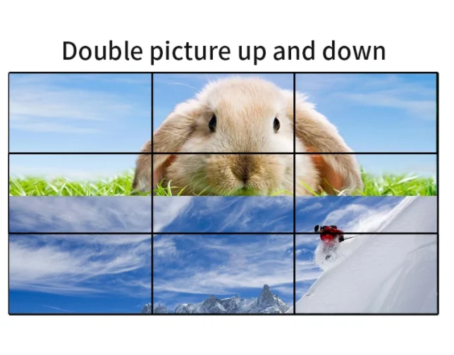 Hot sale video multi-screen video wall controller 1X9 3X3 3X6 HD video controller