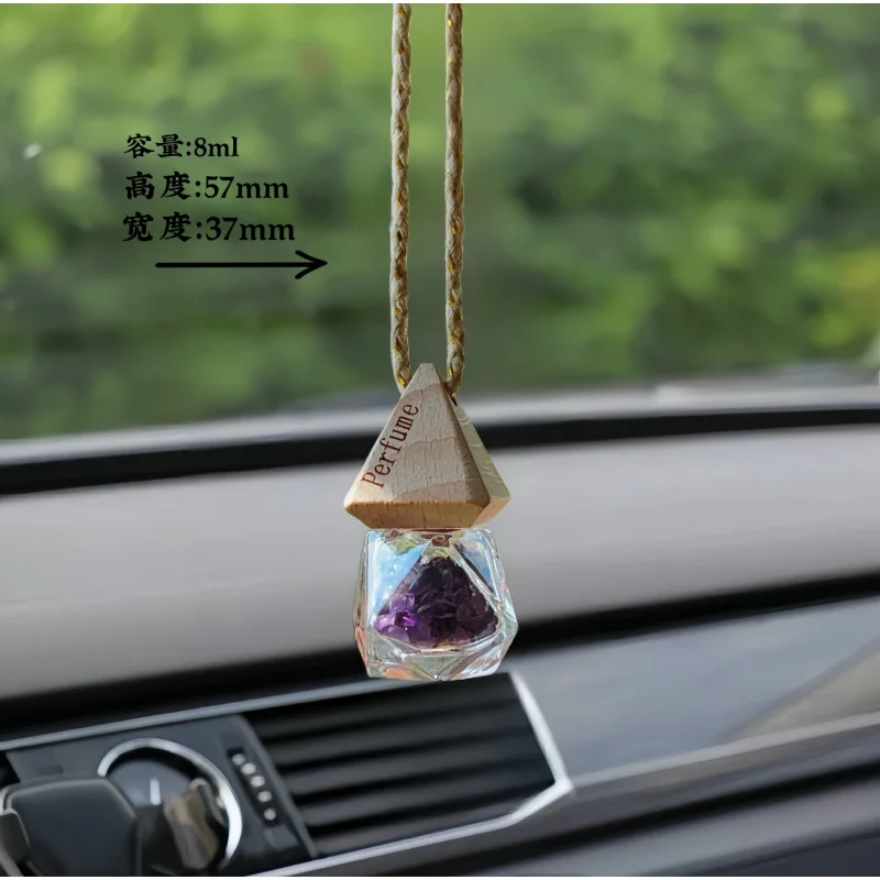 Треугольная крышка алмазные прозрачные бутылки для огнетушителя автомобильные