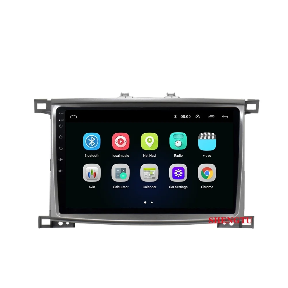 

Car Radio Multimedia Video Player 10 Inch Android 9.1 2din Autoraido dvd GPS For Toyota LAND CRUISER 100 2002-2007