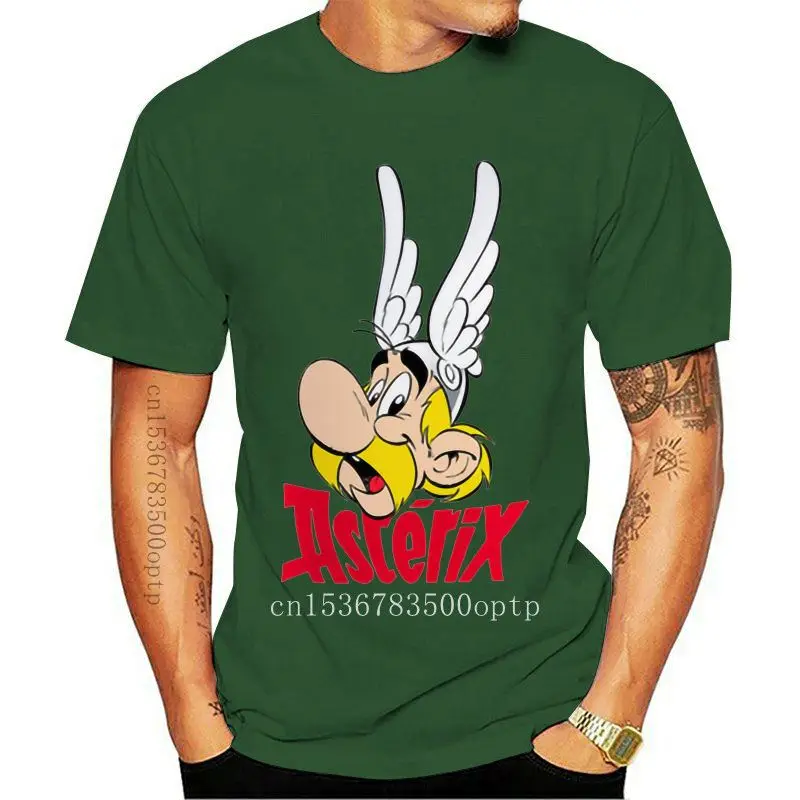 

Asterix-футболки с рисунком манги для мужчин, одежда неформальная с рисунком, летние футболки, 2021, 2021, S-5XL