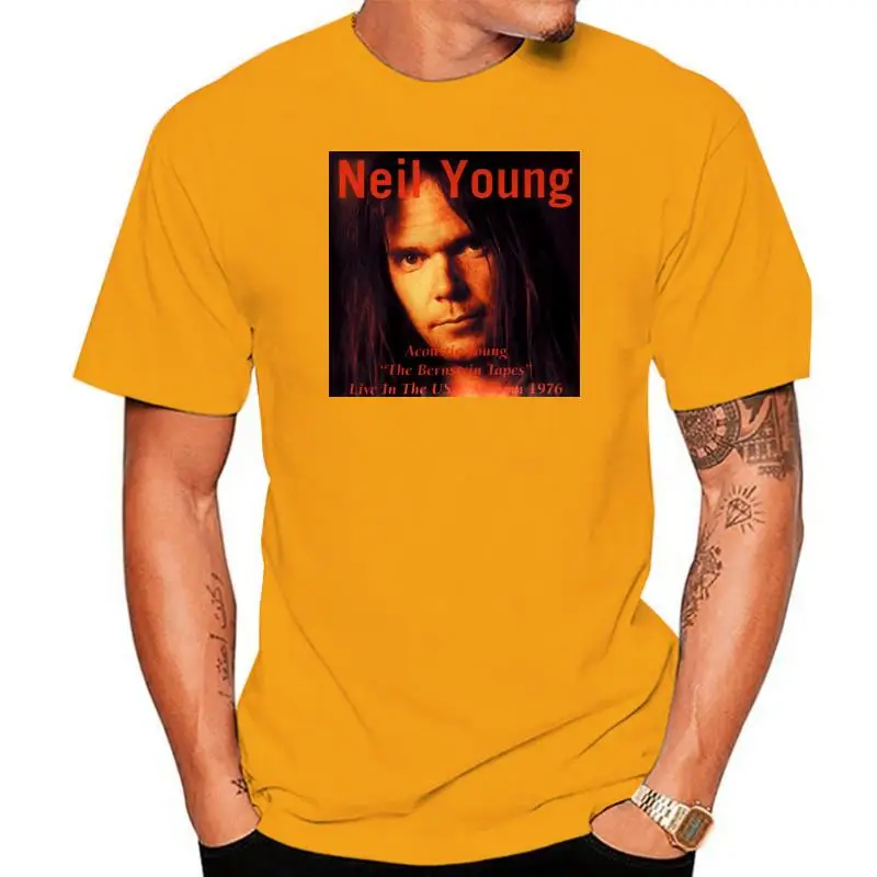 

Neil Young The Bernstein Tapes Music T-Shirt Bw Size S-3Xl