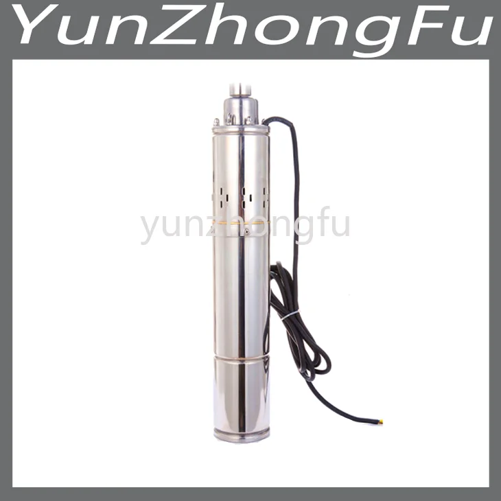 

Портативный Погружной глубокий колодезный насос с солнечной панелью 12 В постоянного тока