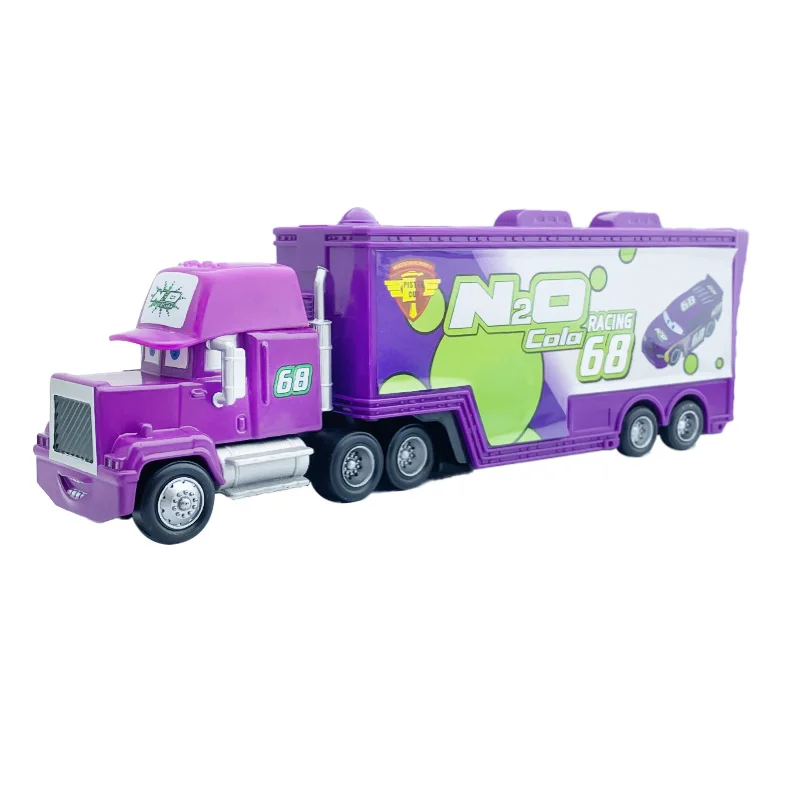 Новые игрушки Disney Pixar Тачки 2 3 McQueen доктор грузовик King Цыпленок ХИК Мак 1:55