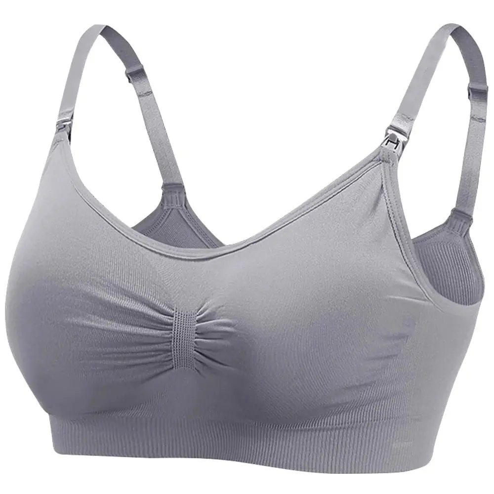 Бюстгальтер для кормящих матерей удобный полноразмерный бюстгальтер без