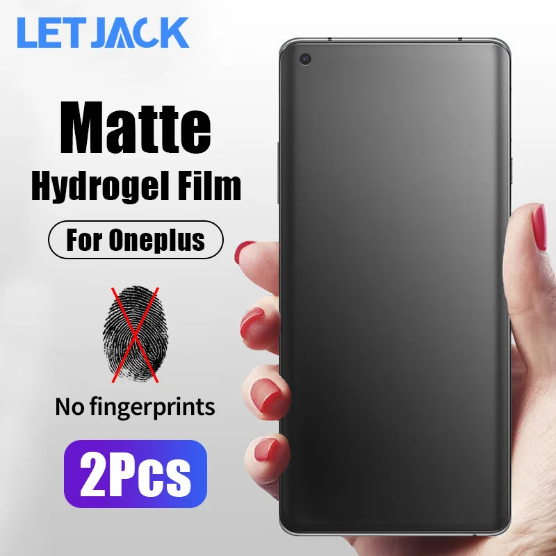 

2Pcs Matte Hydrogel Film for Oneplus 11 10 9 8 7 7T Pro Screen Protector for Oneplus Aec 10R 9RT 9R 8T 6 6T Nord 2 2T Not Glass