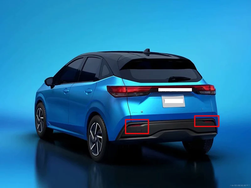 Для Nissan Note 2020 2021 автомобильные аксессуары ABS хромированный задний отражатель