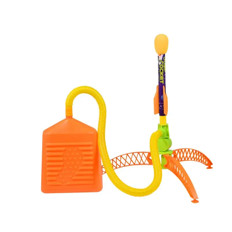 

New Kids Toy Rocket Set With 3 Rockets Rocket Set Soars Up To 60 Feet Children's Outdoor Air Rocket Best Gifts For Boys Girls