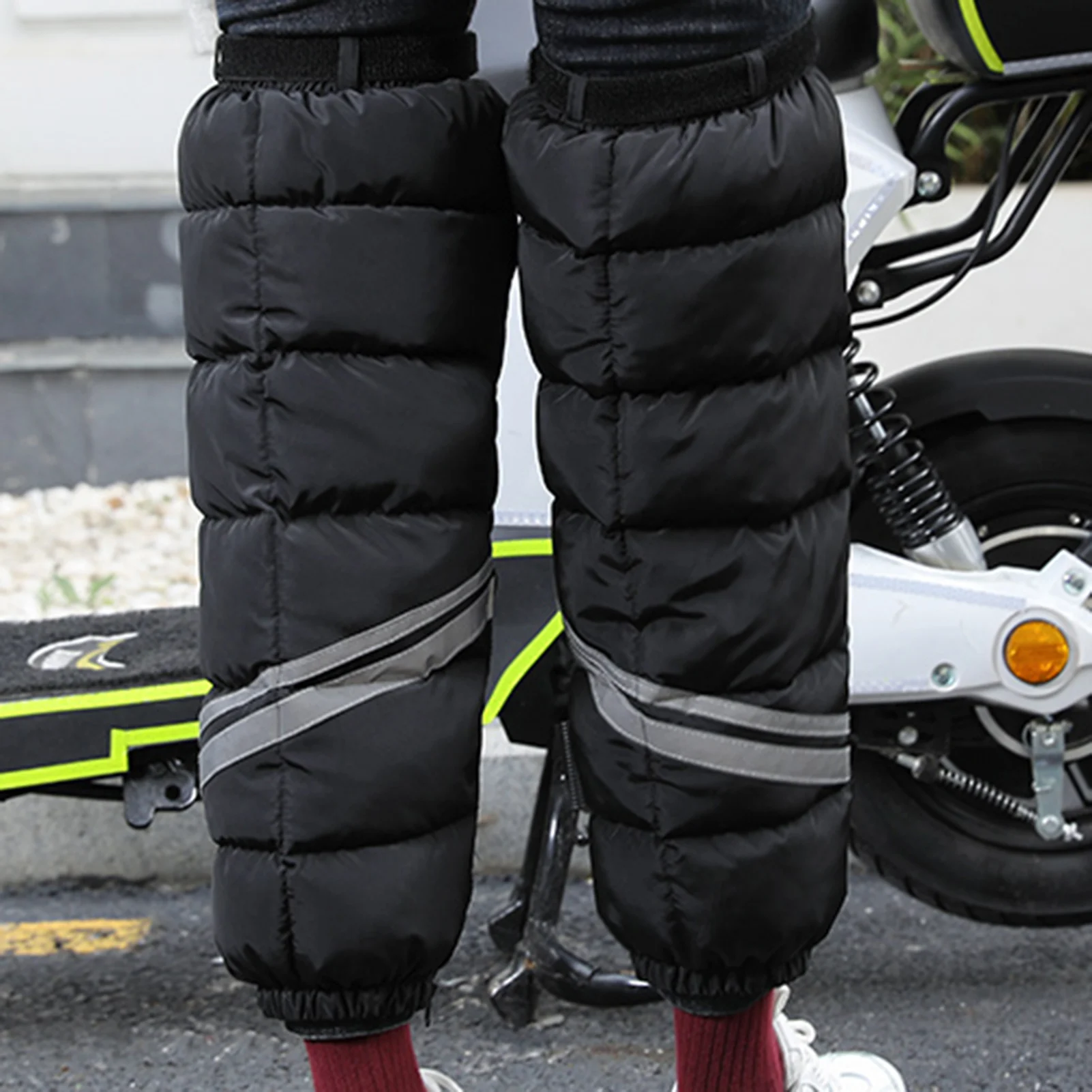 

Motorcycle Waterproof Electrombile Windshield Protect Thick Warm Knee Pads Winter Cold Windproof Rider Knee Pads
