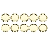 10pcs ball jar lids canning lid and ring regular mouth jar cap cover with sealing rings leak proof and reusable available in