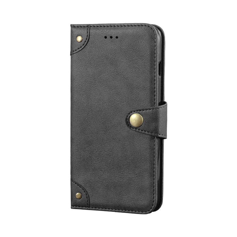 Фото Чехол для Oukitel C68 Plus с металлической пряжкой, кожаный чехол в стиле ретро, ​​задняя крышка для Oukitel C68 Plus, аксессуары для телефонов №3