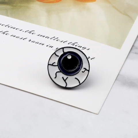 Эмалевые булавки-броши "Глаз" Reliatonny