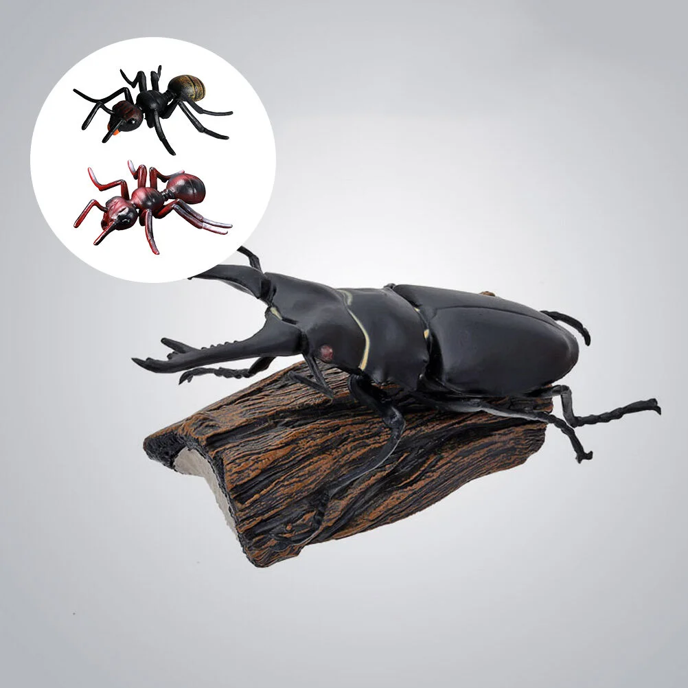 

2 Pcs Ant Toy Simulation Ant Model Children's Educational Toys for Kids