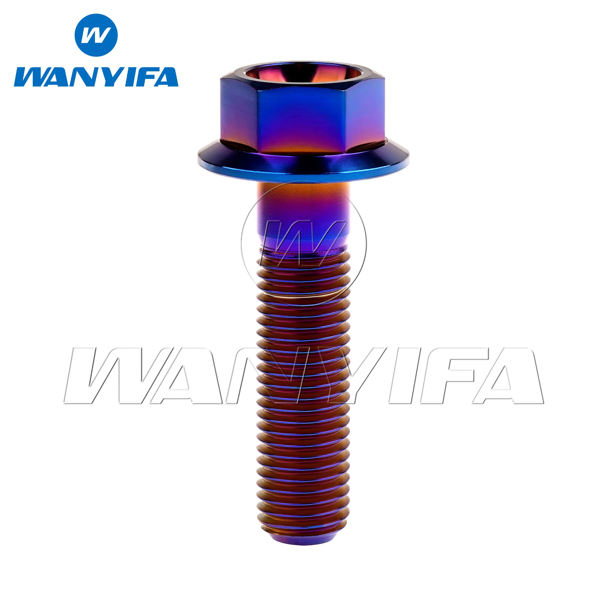 Титановые болты Wanyifa M10x20 25 30 35 40 45 50 55 60 65 70 75 80 100 мм