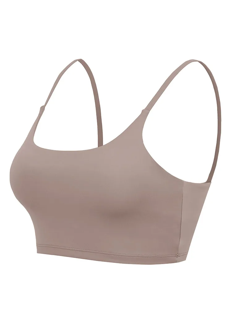 Annerun Yoga Bra, Thin Shoulder Straps, Underwear, Running Gym Wear, Sports Vest, Hot Girls, Sexy Suspenders Underneath