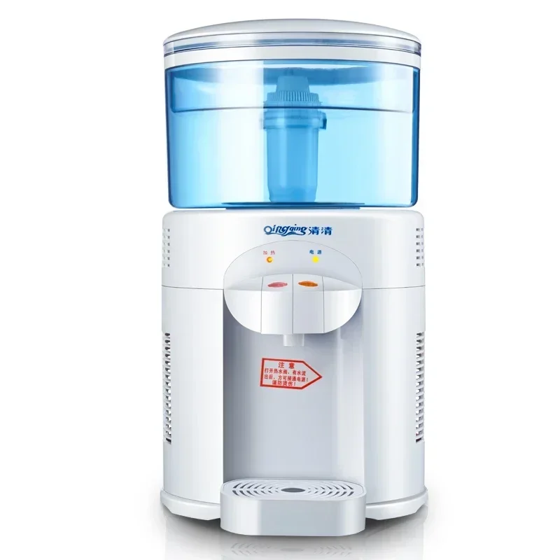 Water Dispenser Desktop Small Household Filter Bottled Purifier Heating Machine Integrated 220v