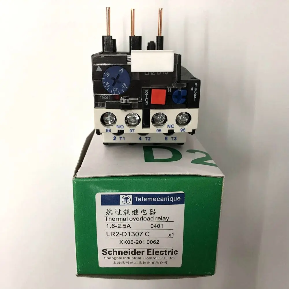 

NEW SCHNEIDER LR2-D1307C Thermal Overload Relay 1.6-2.5A