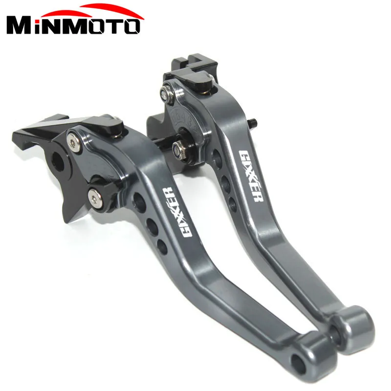 Фото Для Suzuki GIXXER 250 SF GIXXER 150 125 SF250 2020-2023 2022 аксессуары для мотоциклов CNC Короткие регулируемые рычаги тормозной муфты №2