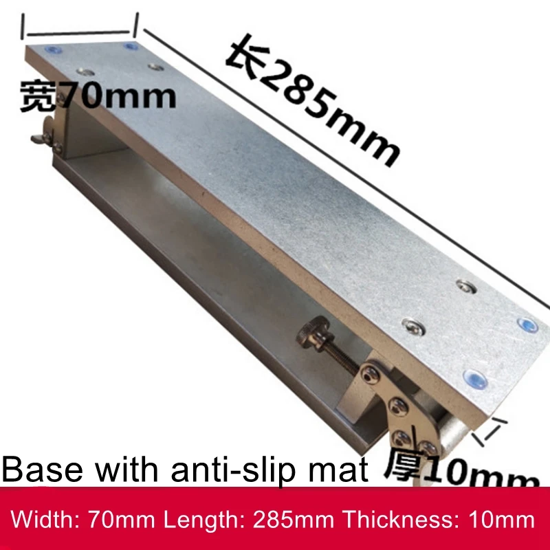 Aluminum alloy high-grade sandpaper clip sandpaper holder grinding seal knife friend mirror polishing knife sharpening artifact
