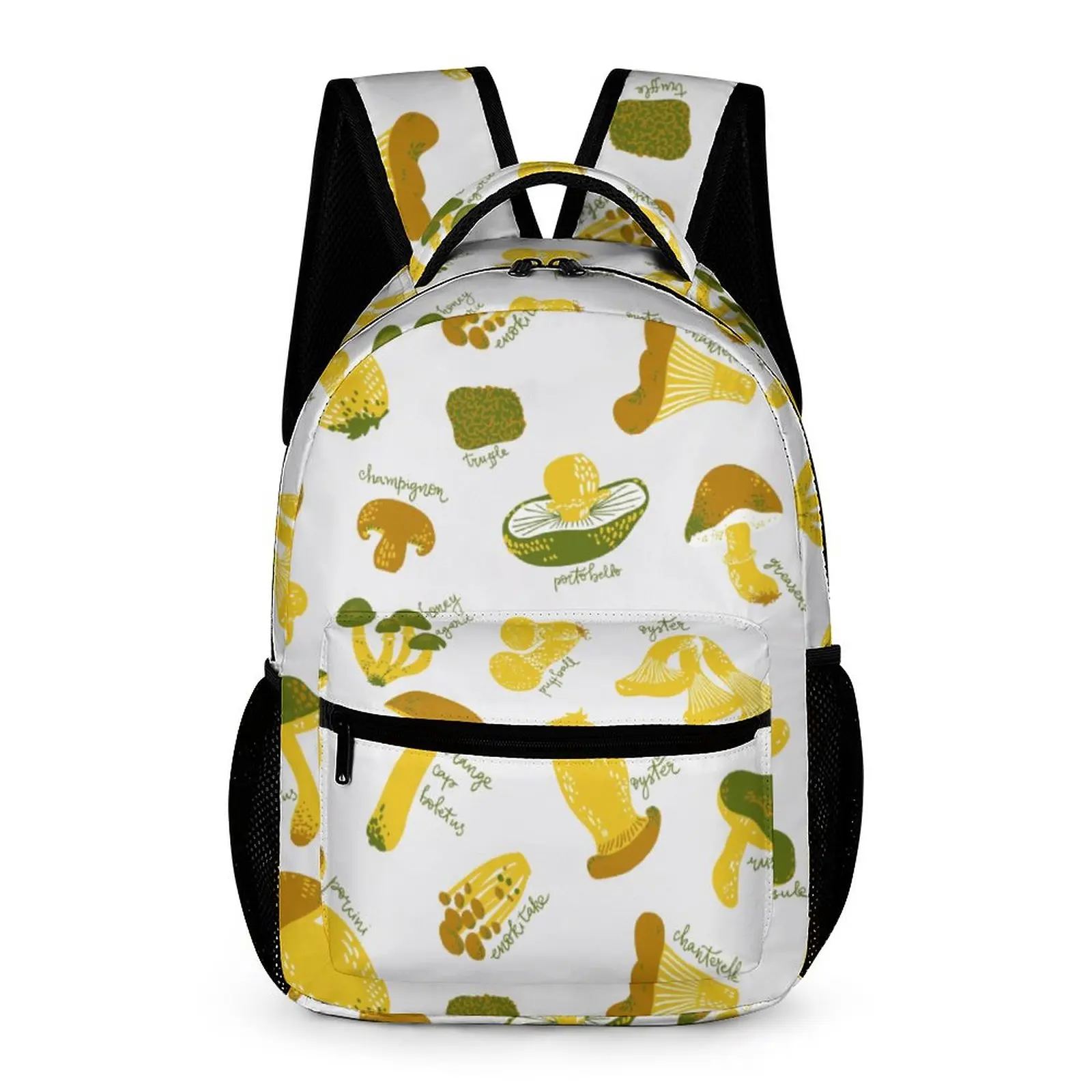 Customized Printed Cartoon Vegetables Backpack School Bags Cartoon School Children Backpack Lightweight Large Capacity