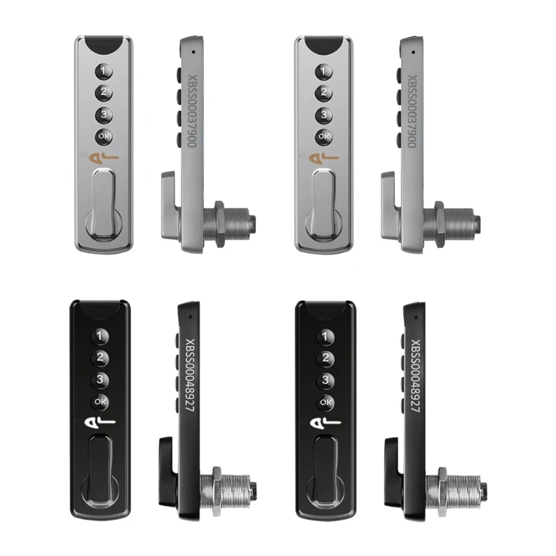 

594C Cabinets Lock Password Lock Password Drawer Lock Door Lock Zinc Alloy Material Antitheft Digital Locks