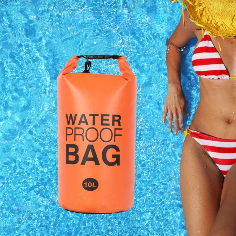 20L PVC Waterproof Swimming Dry Bag Sack 9 Colors Fishing Boating Kayaking Storage Drifting Rafting Bag 2L 5L 10L 15L